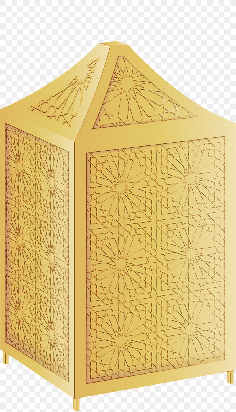 Yellow Pattern Wood Visual Arts Rectangle, PNG, 1718x2999px, Ramadan Lantern, Beige, Paint, Ramadan Kareem, Rectangle Download Free