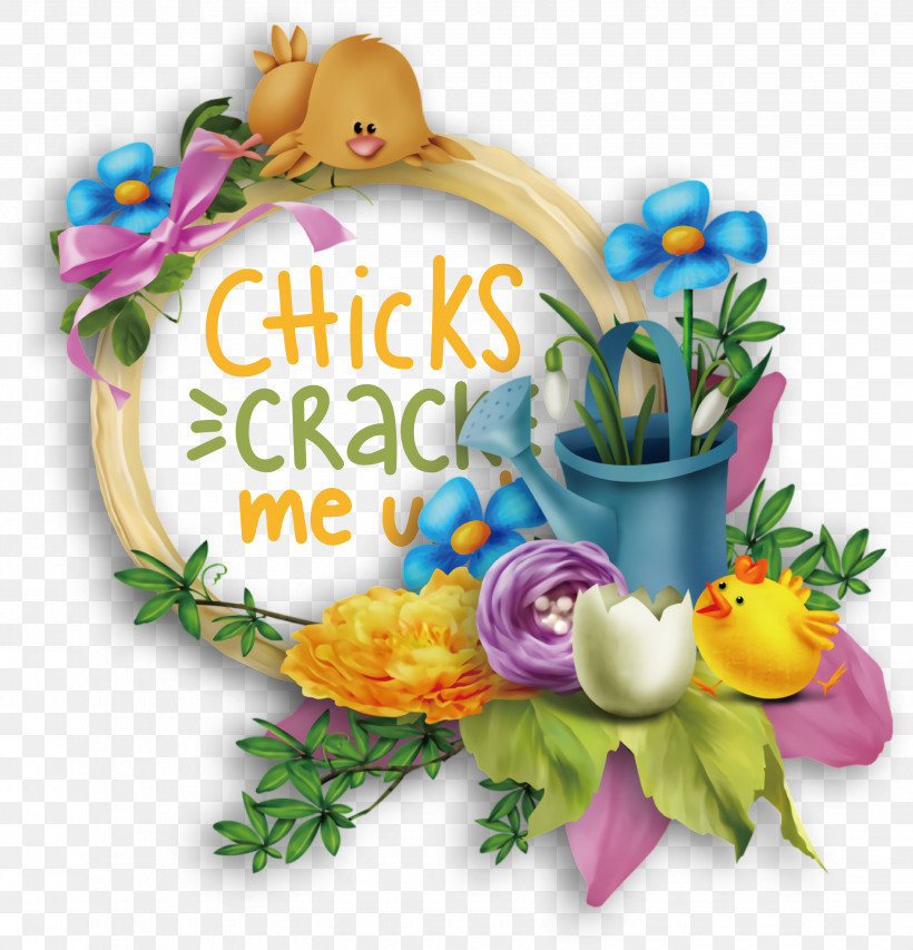 Chicks Crack Me Up Easter Day Happy Easter, PNG, 2883x3000px, Easter Day, Christmas Day, Easter Egg, Easter Wreath, Happy Easter Download Free