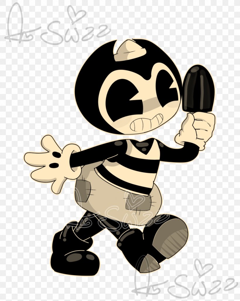 DeviantArt Bendy And The Ink Machine Mascot Thumb, PNG, 1024x1280px, Art, Arm, Artist, Bendy And The Ink Machine, Cartoon Download Free