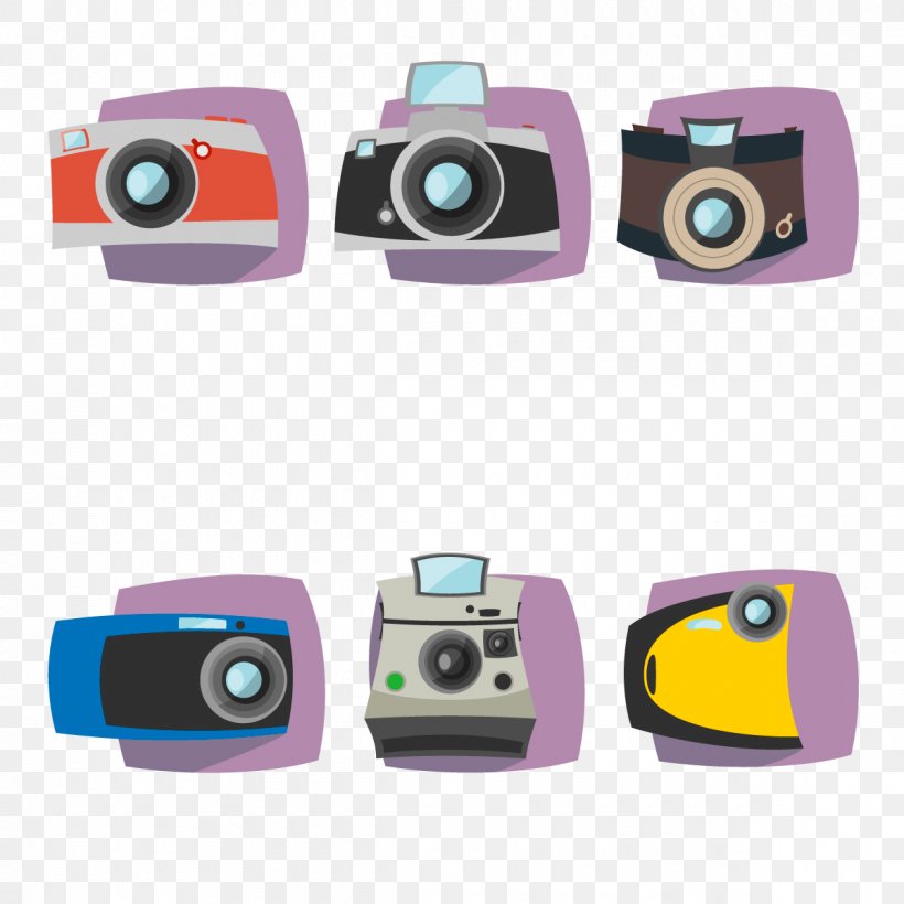 Camera Polaroid Corporation Icon, PNG, 1200x1200px, Camera, Digital Data, Magenta, Polaroid Corporation, Purple Download Free