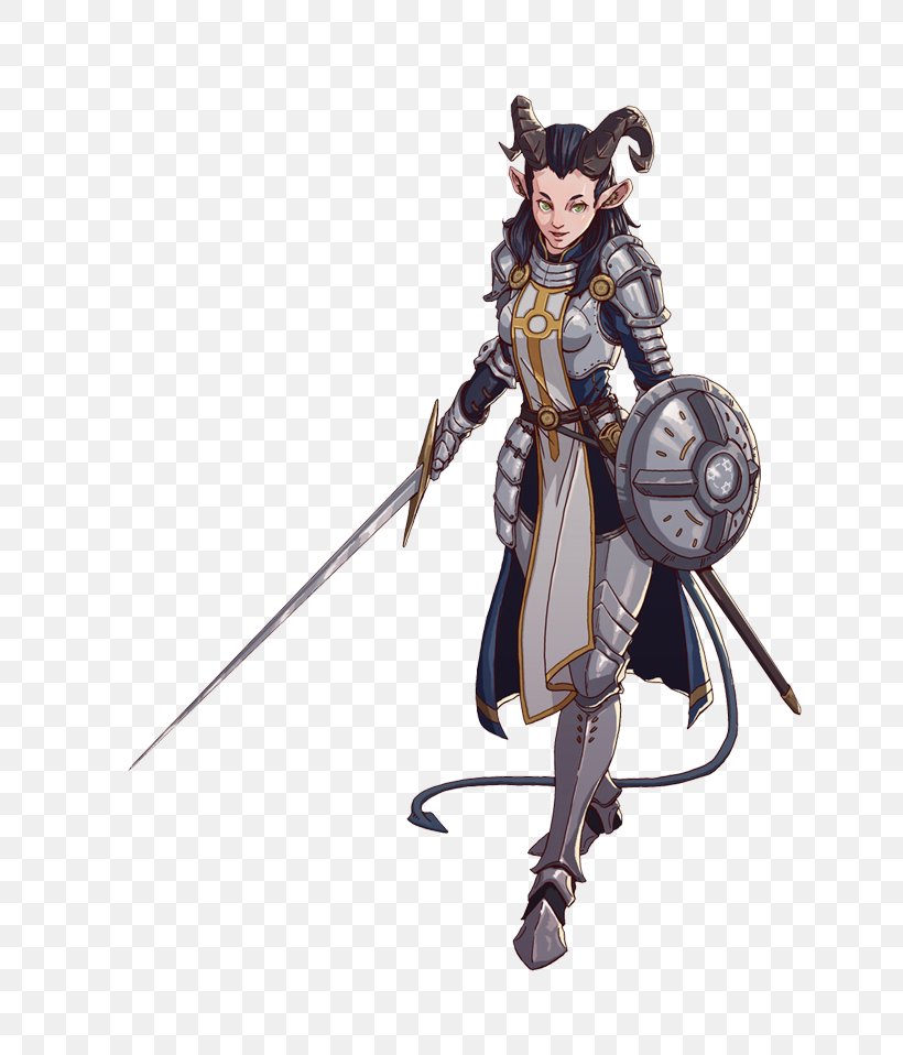 Dungeons & Dragons Pathfinder Roleplaying Game Tiefling Paladin Role-playing Game, PNG, 736x958px, Dungeons Dragons, Action Figure, Cold Weapon, Costume, D20 System Download Free