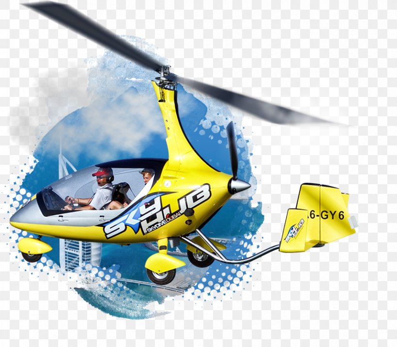 Flight Helicopter Rotor Skydive Dubai-Al Ahli Club Airplane, PNG, 856x748px, Flight, Aircraft, Airplane, Autogyro, Balloon Download Free