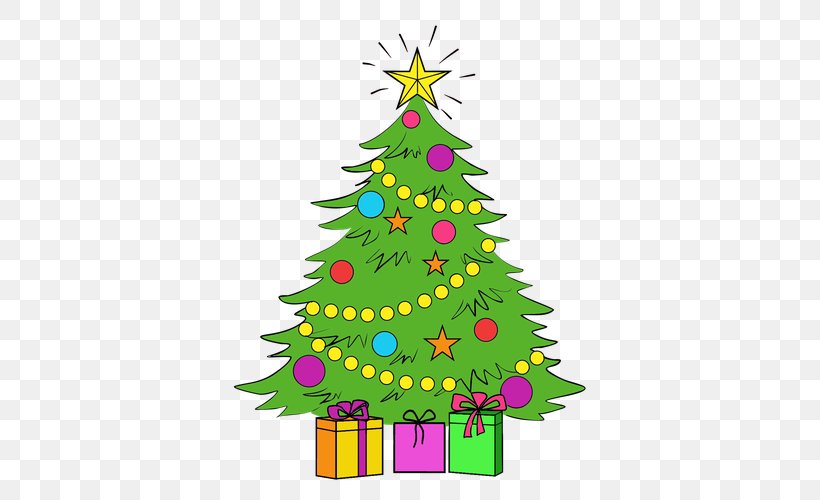 Christmas Tree Christmas Ornament Spruce Clip Art Fir, PNG, 500x500px, Christmas Tree, Character, Christmas, Christmas Day, Christmas Decoration Download Free