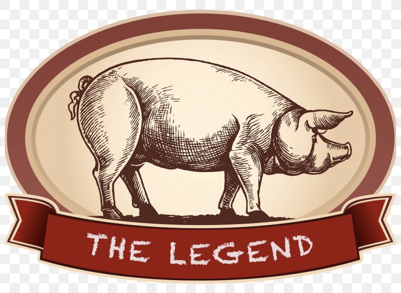 Domestic Pig Pig Roast Label, PNG, 800x600px, Pig, Domestic Pig, Drawing, Label, Livestock Download Free