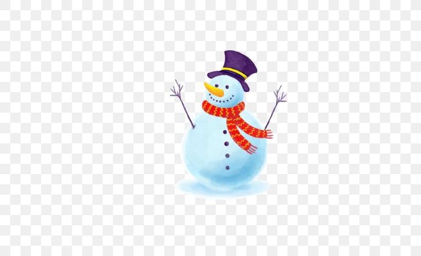 Snowman Euclidean Vector Drawing, PNG, 500x500px, Snowman, Christmas Ornament, Designer, Drawing, Gratis Download Free