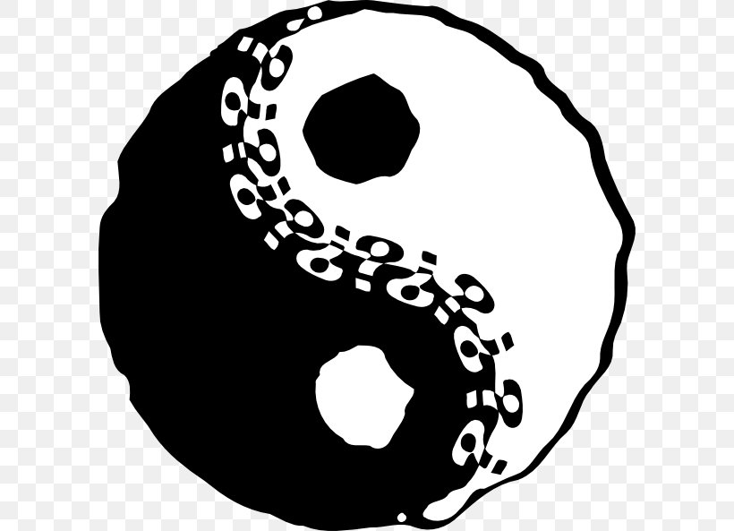 Yin And Yang Clip Art, PNG, 600x593px, Yin And Yang, Area, Artwork, Black, Black And White Download Free