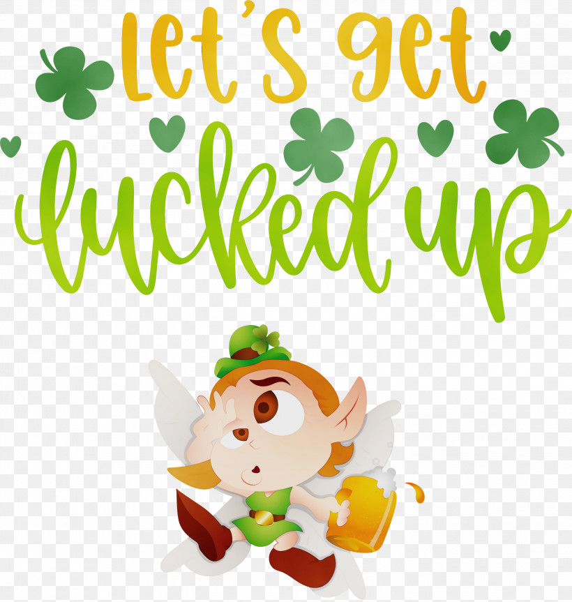 Cartoon Text 3d Computer Graphics, PNG, 2848x3000px, 3d Computer Graphics, Saint Patrick, Cartoon, Paint, Patricks Day Download Free