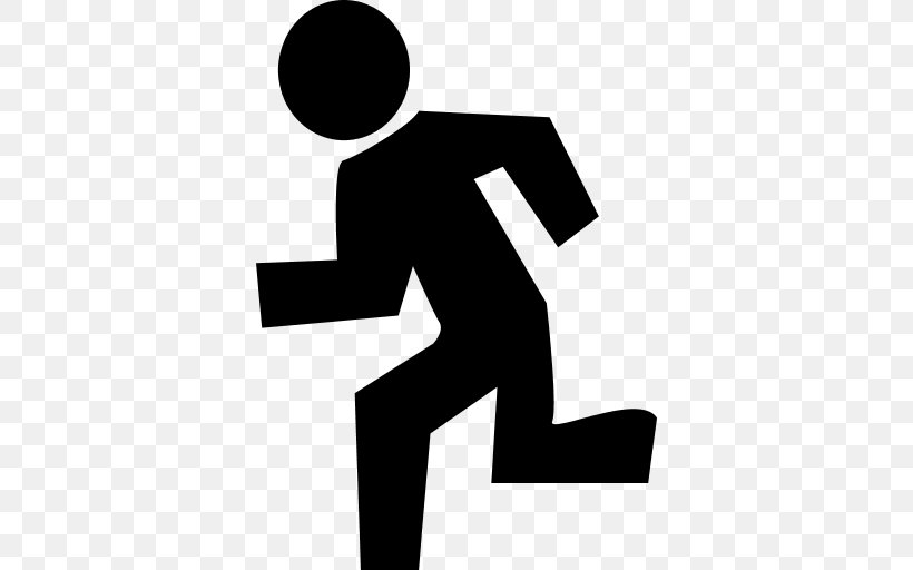 Running Clip Art, PNG, 512x512px, Running, Arm, Avatar, Black And White, Brand Download Free