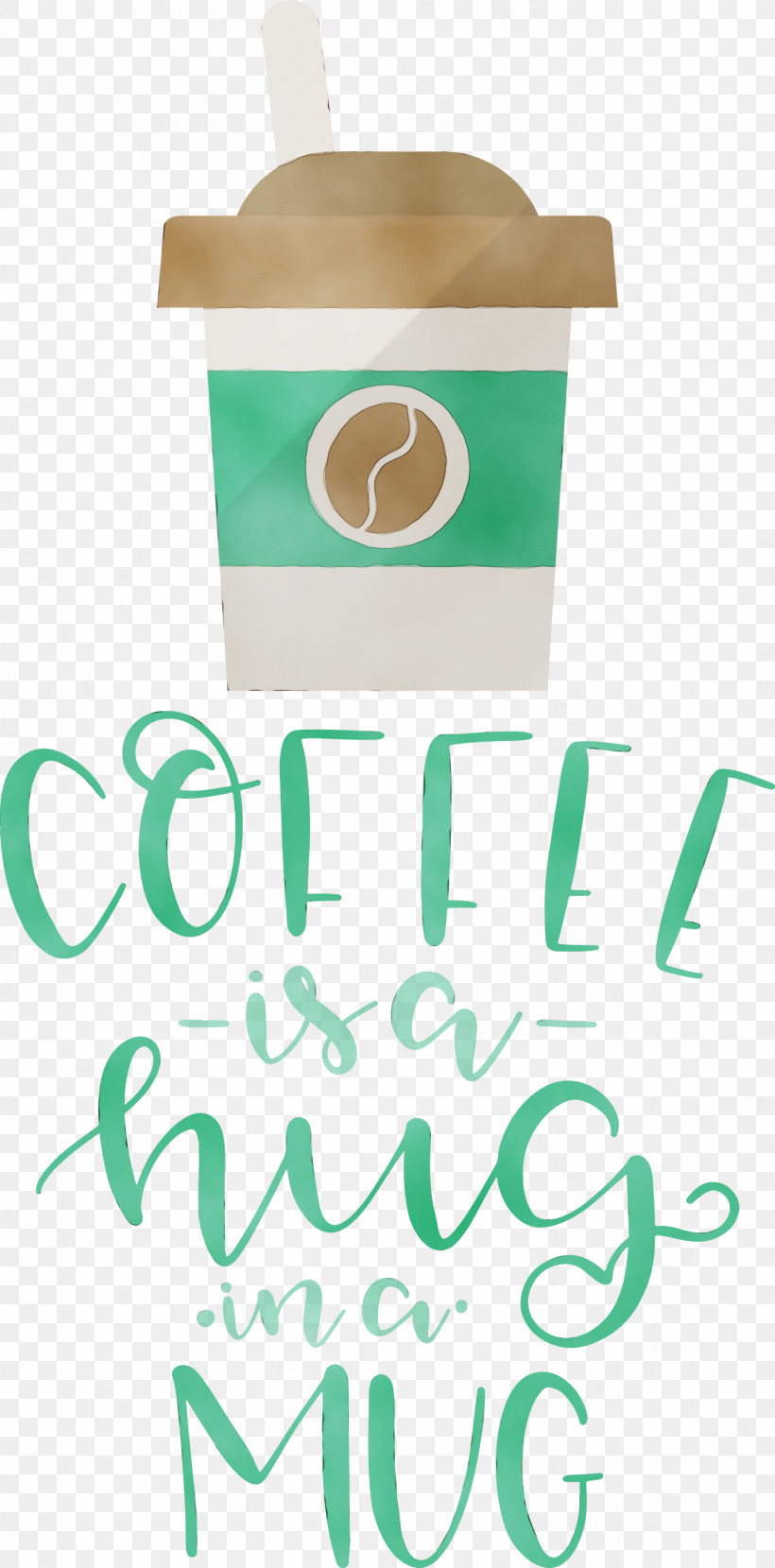 Logo Green Teal Meter Drinkware, PNG, 1482x3000px, Coffee, Coffee Quote, Drinkware, Green, Logo Download Free