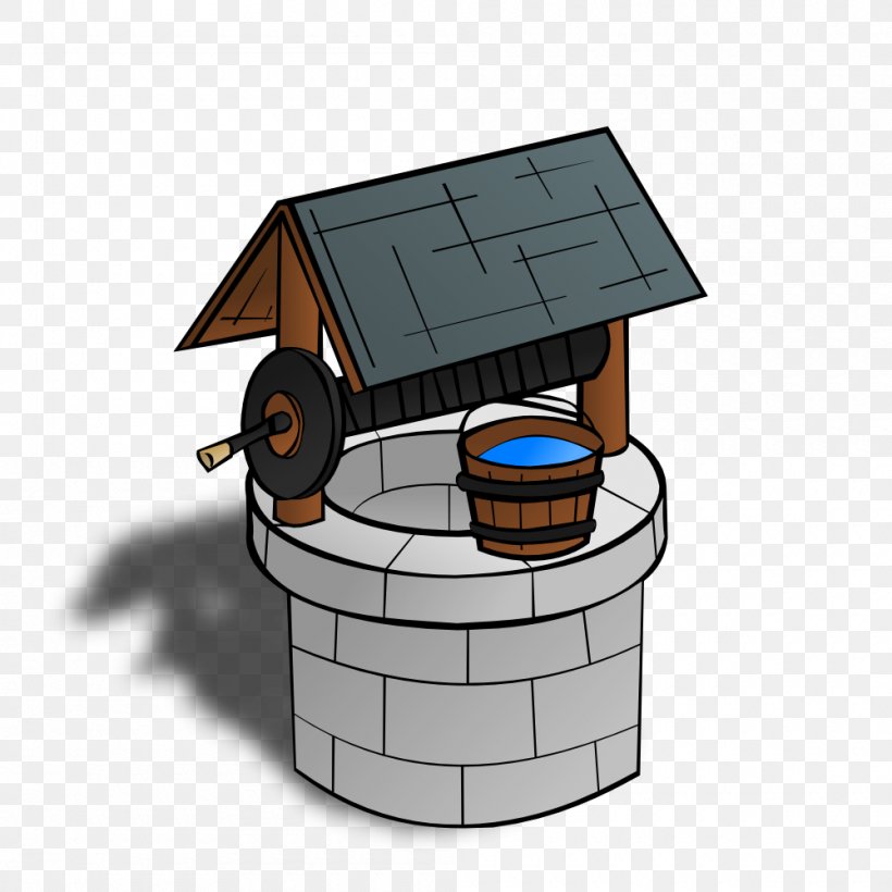 Wishing Well Clip Art, PNG, 1000x1000px, Wishing Well, Bird, Drawing, Free Content, Scalable Vector Graphics Download Free