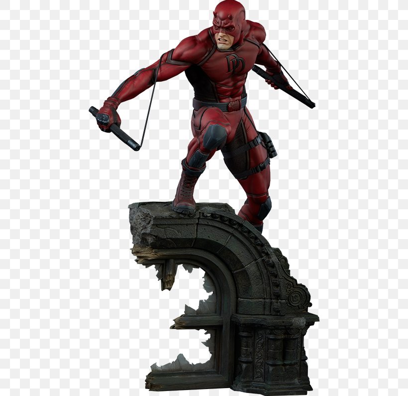 Daredevil Hulk Punisher Thanos Sideshow Collectibles, PNG, 480x795px, Daredevil, Action Figure, Action Toy Figures, Comics, Fictional Character Download Free