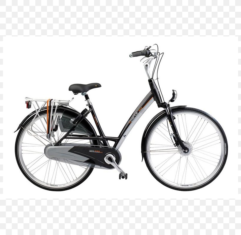 Electric Bicycle Gazelle Orange C7+ (2018) Cycling, PNG, 800x800px, Bicycle, Bicycle Accessory, Bicycle Frame, Bicycle Part, Bicycle Saddle Download Free