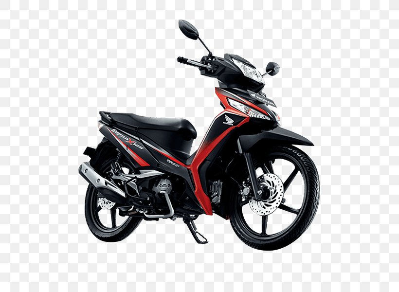 Honda Supra X 125 Fuel Injection Motorcycle Underbone, PNG, 600x600px, Honda, Automotive Exterior, Automotive Lighting, Bicycle, Car Download Free