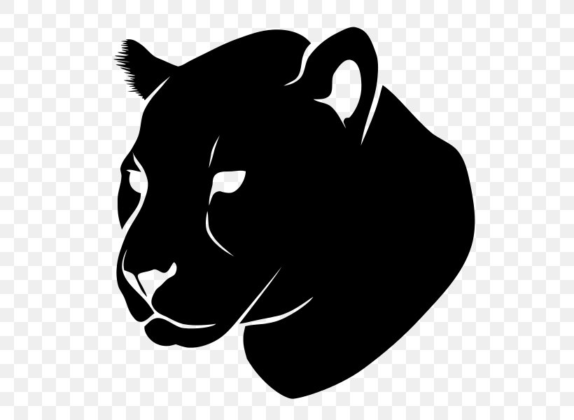 Jaguar Black Panther Cougar Leopard Lion, PNG, 600x600px, Jaguar, Big Cat, Big Cats, Black, Black And White Download Free