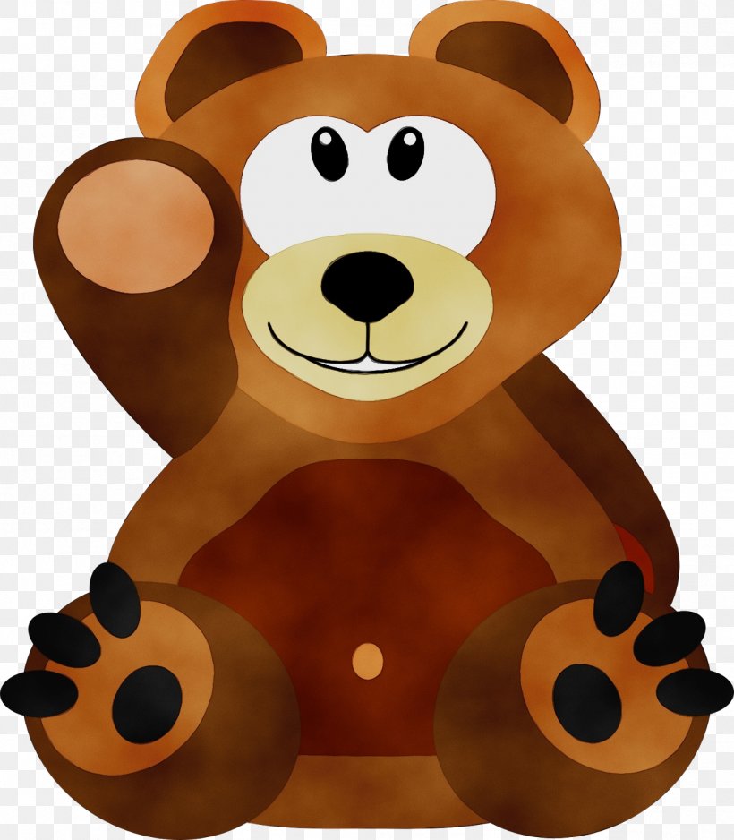 Teddy Bear, PNG, 1398x1600px, Watercolor, Animal Figure, Bear, Brown, Brown Bear Download Free