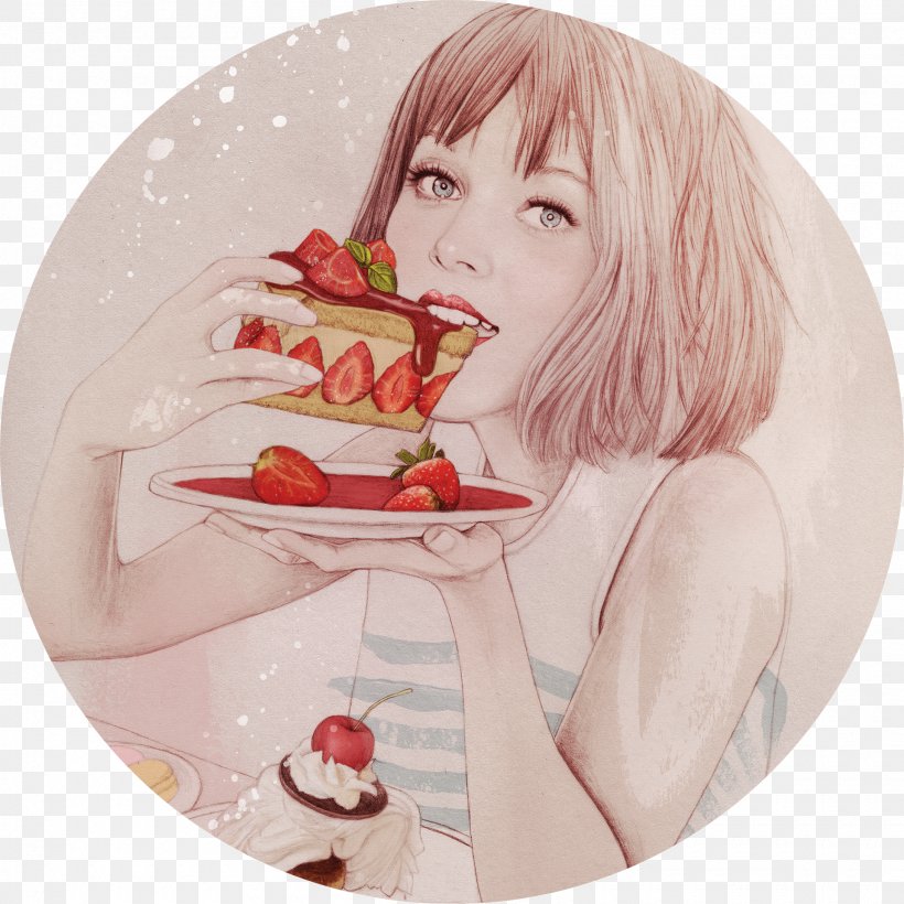 Food Drawing Art Molten Chocolate Cake, PNG, 1920x1920px, Watercolor, Cartoon, Flower, Frame, Heart Download Free