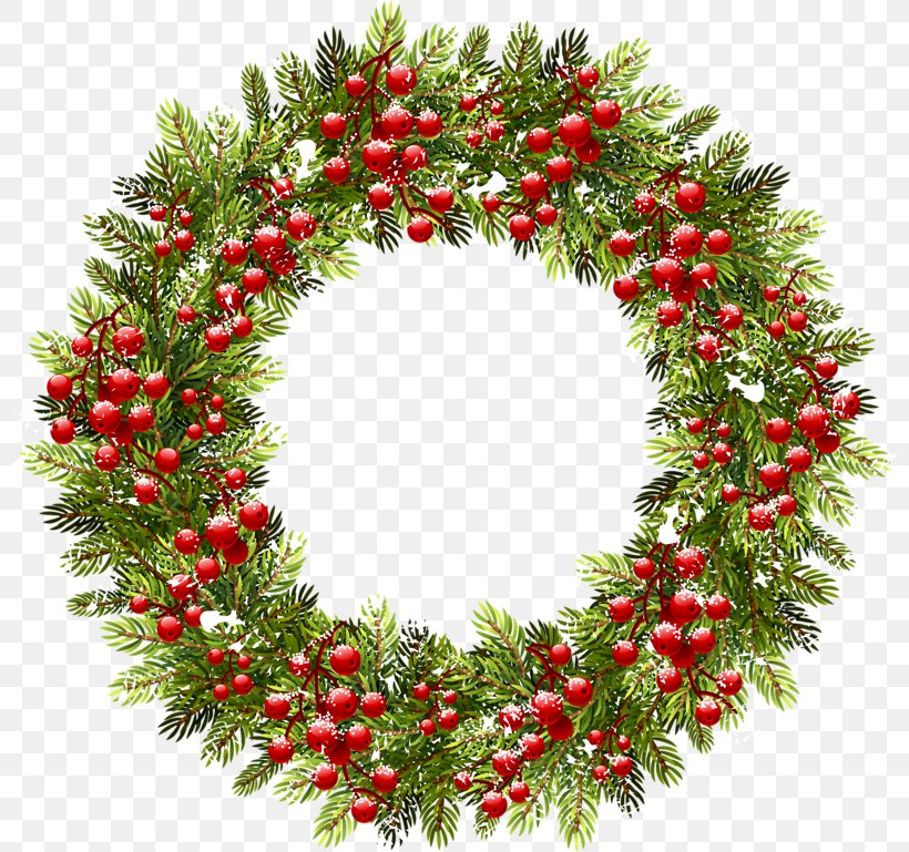 Wreath Christmas Decoration Christmas Ornament Clip Art, PNG, 800x769px, Wreath, Berry, Christmas, Christmas Decoration, Christmas Ornament Download Free