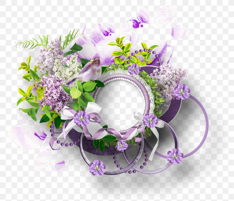 Border Flowers Purple Clip Art, PNG, 800x705px, Flower, Ansichtkaart, Border Flowers, Dots Per Inch, Floral Design Download Free