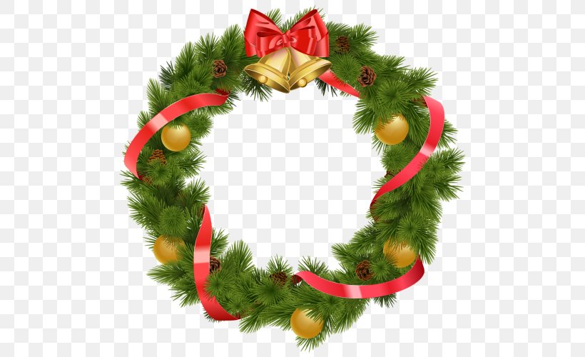 Clip Art Christmas Day Wreath Christmas Tree Christmas Decoration, PNG, 500x500px, Christmas Day, Christmas, Christmas Decoration, Christmas Ornament, Christmas Tree Download Free