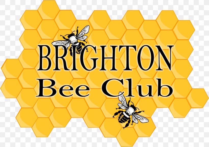 Honey Bee Honeycomb In Da Club, PNG, 1442x1017px, Honey Bee, Bee, Brand, Drawing, Honey Download Free