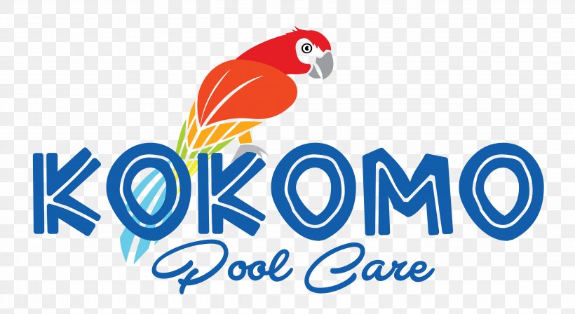 Kokomo Pool Care Business Logo Hutto, PNG, 4117x2250px, Kokomo, Artwork, Beak, Bird, Brand Download Free