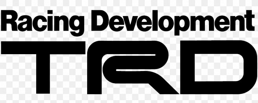 Toyota Racing Development Toyota Tacoma Decal Logo, PNG, 962x386px, Toyota Racing Development, Area, Baseball Cap, Black And White, Brand Download Free