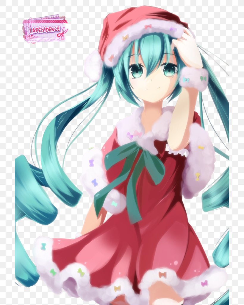 Hatsune Miku And Future Stars: Project Mirai Hatsune Miku: Project Mirai DX Vocaloid Christmas, PNG, 720x1024px, Watercolor, Cartoon, Flower, Frame, Heart Download Free