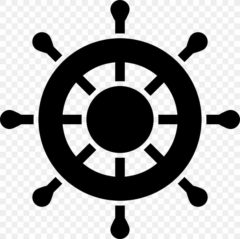 Ship's Wheel Rudder Computer Icons Clip Art, PNG, 1600x1600px, Ship S Wheel, Anchor, Black And White, Boat, Helmsman Download Free