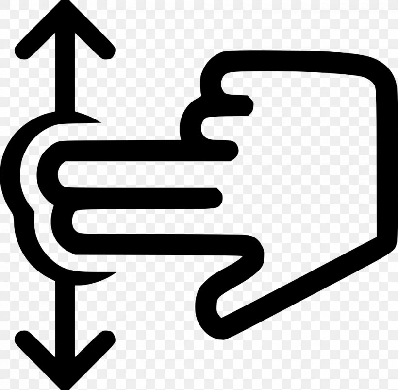 Gesture Clip Art, PNG, 980x960px, Gesture, Area, Arrow Cross, Black And White, Computer Monitors Download Free