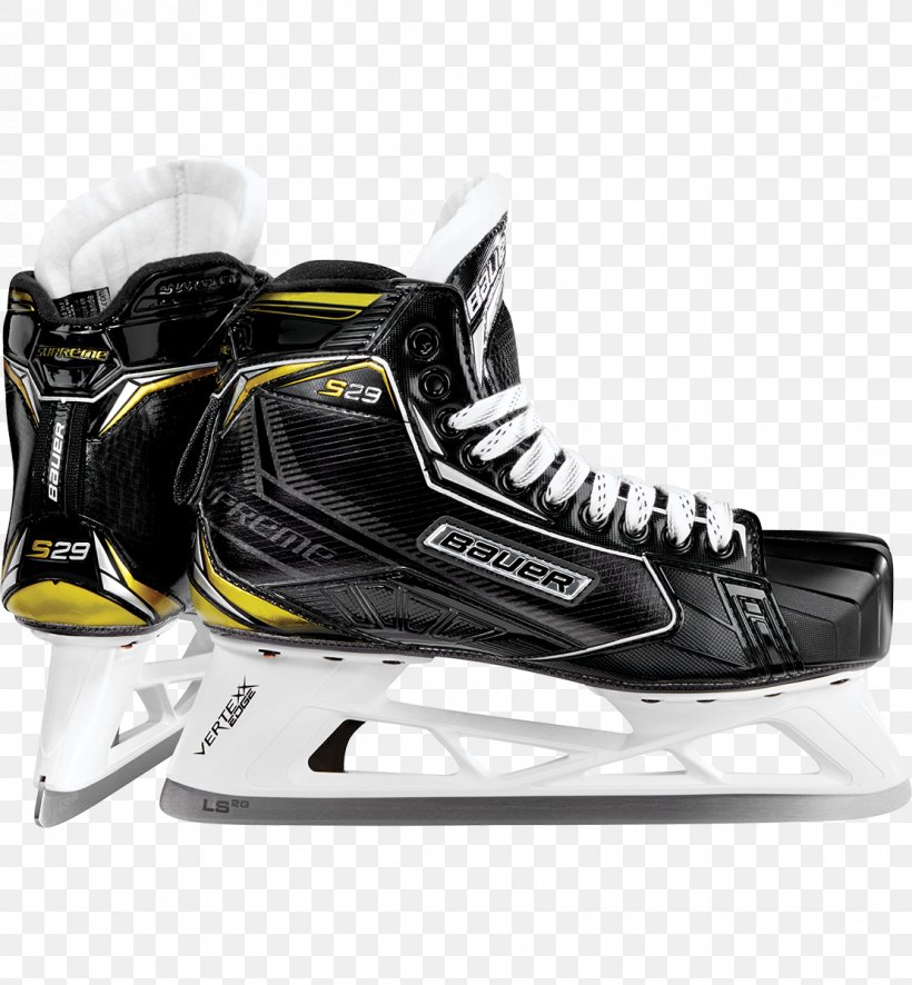 Goaltender Ice Hockey Goaltending Equipment Bauer Hockey Ice Skates Ice Hockey Equipment, PNG, 1110x1200px, Goaltender, Athletic Shoe, Basketball Shoe, Bauer Hockey, Black Download Free