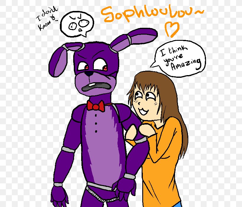 Five Nights At Freddy's: Sister Location Five Nights At Freddy's: The Twisted Ones Love Human Behavior Animatronics, PNG, 600x700px, Watercolor, Cartoon, Flower, Frame, Heart Download Free