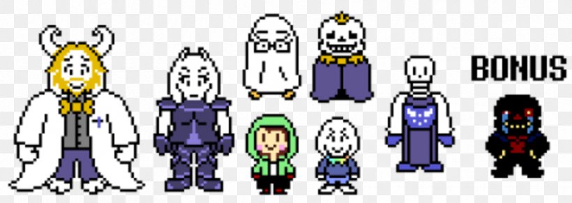 Undertale Sprite Pixel Art Game, PNG, 885x315px, Undertale, Cartoon, Copying, Fiction, Fictional Character Download Free