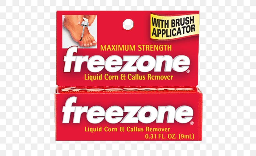 Callus Corn Remover Salicylic Acid Plantar Wart, PNG, 500x500px, Callus, Advertising, Area, Banner, Brand Download Free
