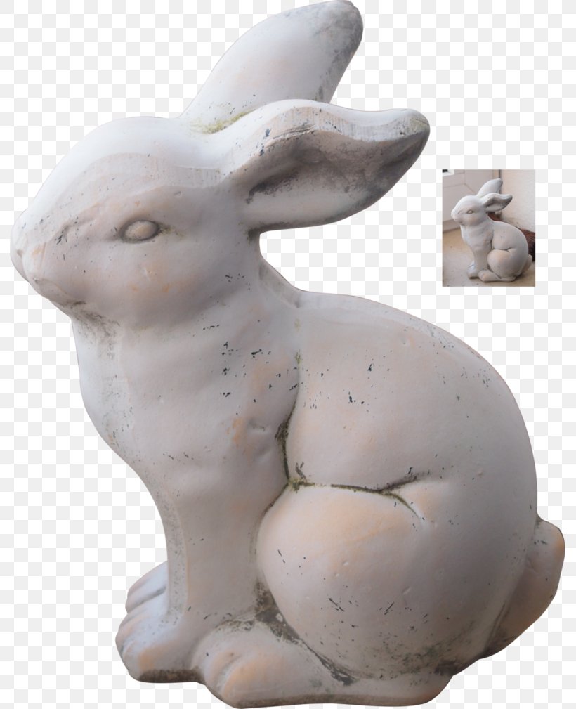 Domestic Rabbit Sculpture Statue Art, PNG, 791x1009px, Domestic Rabbit, Art, Artist, Deviantart, Figurine Download Free