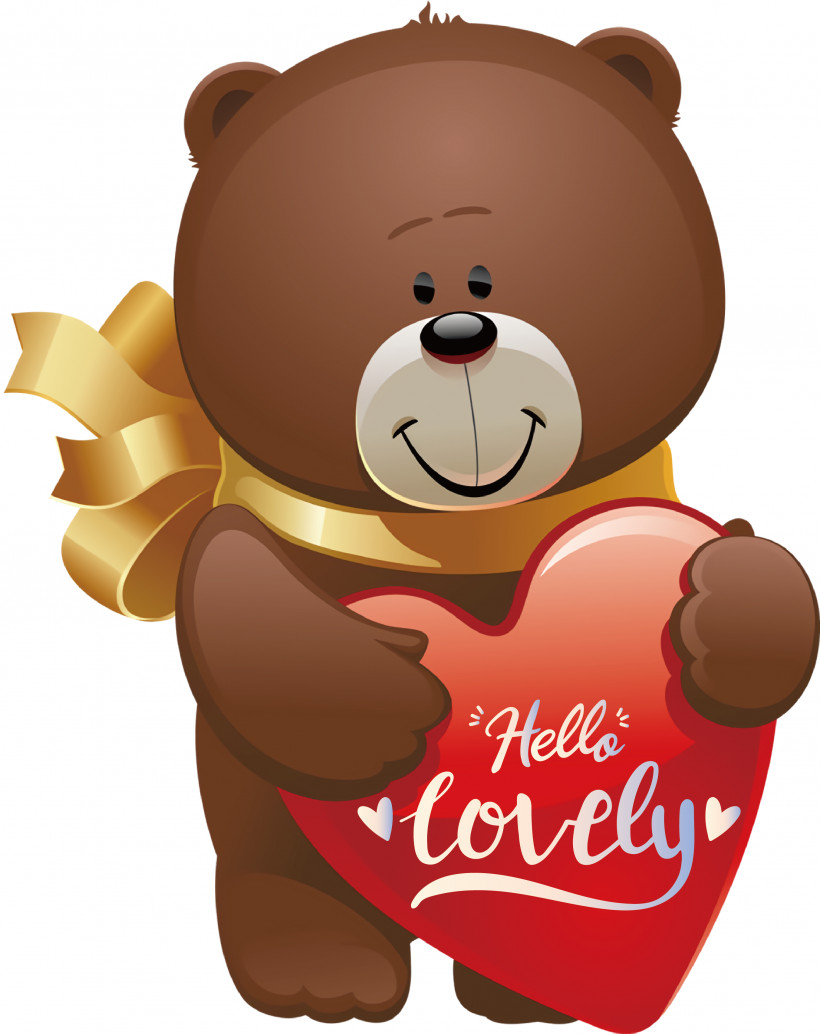 Teddy Bear, PNG, 2709x3418px, Bears, Brown Teddy Bear, Greeting Card, Heart, Red Bear Download Free