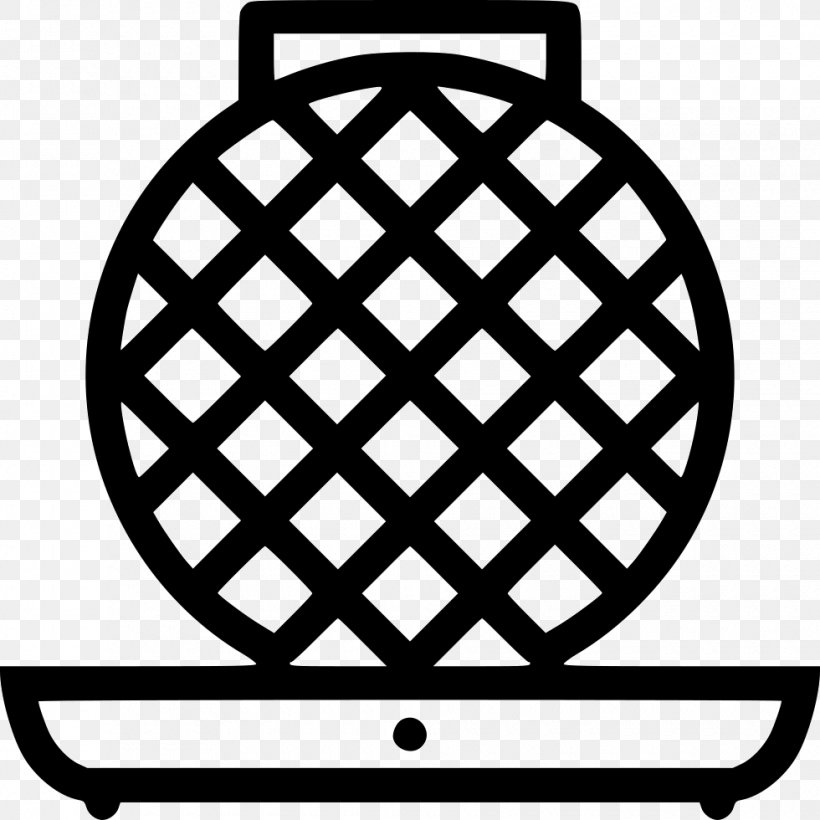 Belgian Waffle Waffle House Waffle Irons, PNG, 980x980px, Waffle, Belgian Waffle, Black And White, Dessert, Icon Design Download Free