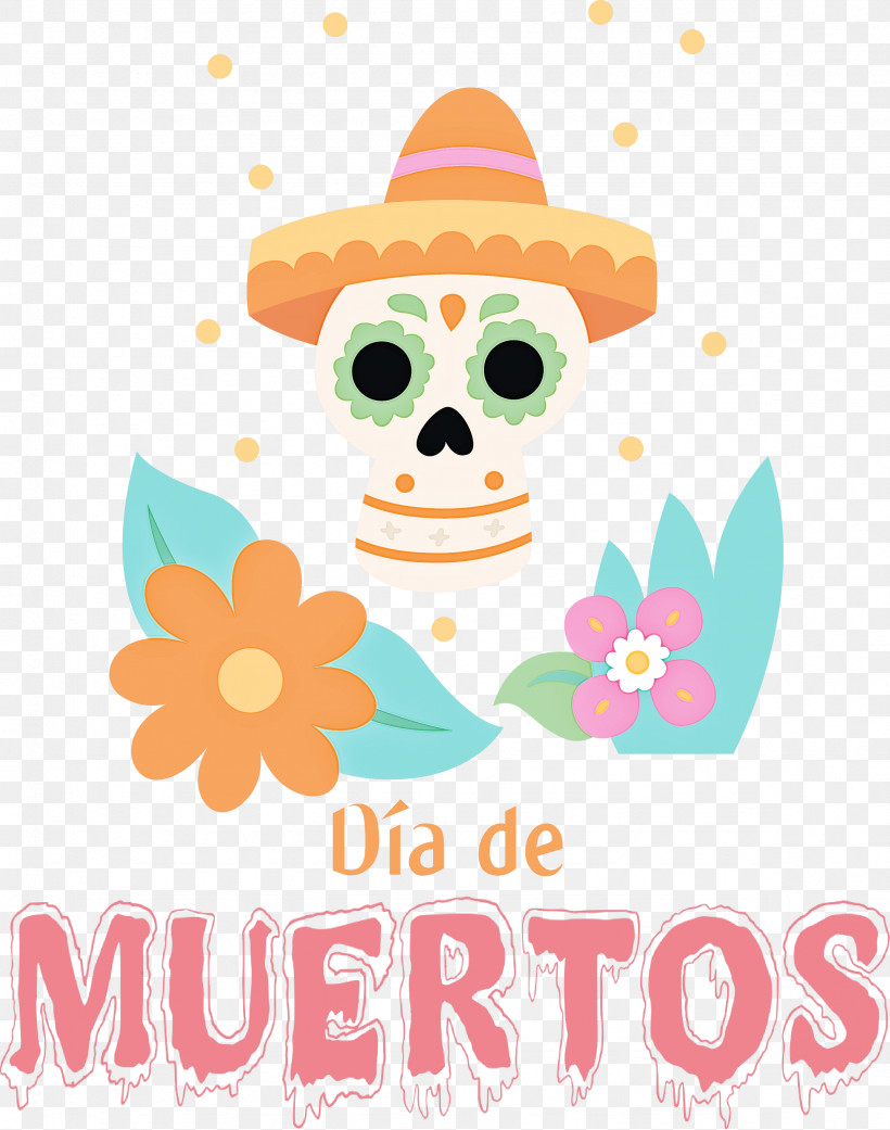 Dia De Muertos Day Of The Dead, PNG, 2361x3000px, D%c3%ada De Muertos, Cartoon, Character, Day Of The Dead, Flower Download Free