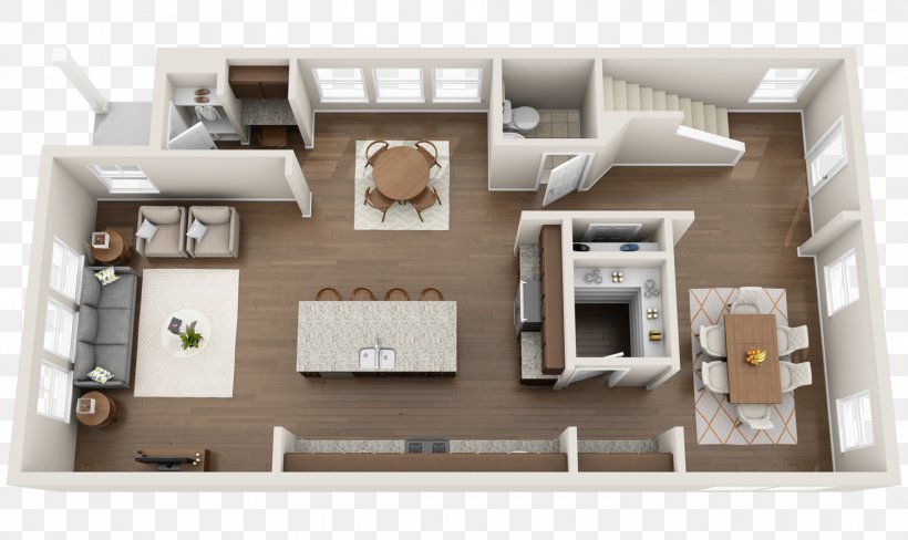 3D Floor Plan Architecture Apartment, PNG, 1500x894px, 3d Floor Plan, Floor Plan, Allure At Abacoa, Apartment, Architectural Engineering Download Free