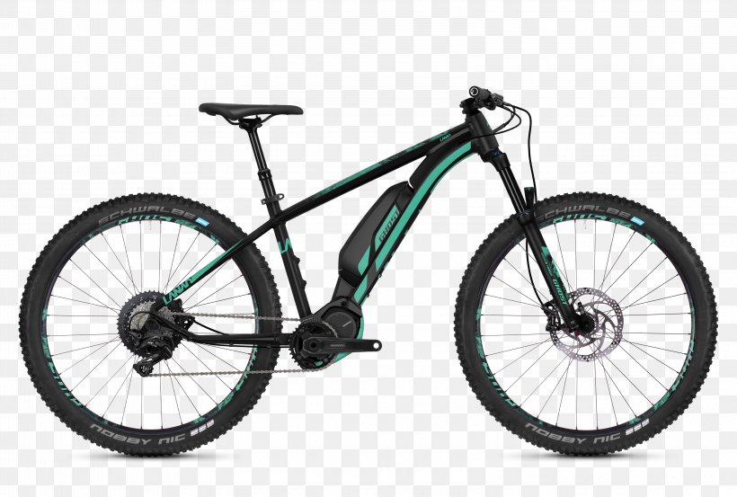 Electric Bicycle Mountain Bike Hardtail GHOST Kato, PNG, 3200x2160px, Bicycle, Automotive Exterior, Automotive Tire, Automotive Wheel System, Bicycle Accessory Download Free