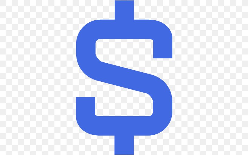 Dollar Sign United States Dollar Currency Symbol, PNG, 512x512px, Dollar Sign, Area, Australian Dollar, Blue, Brand Download Free