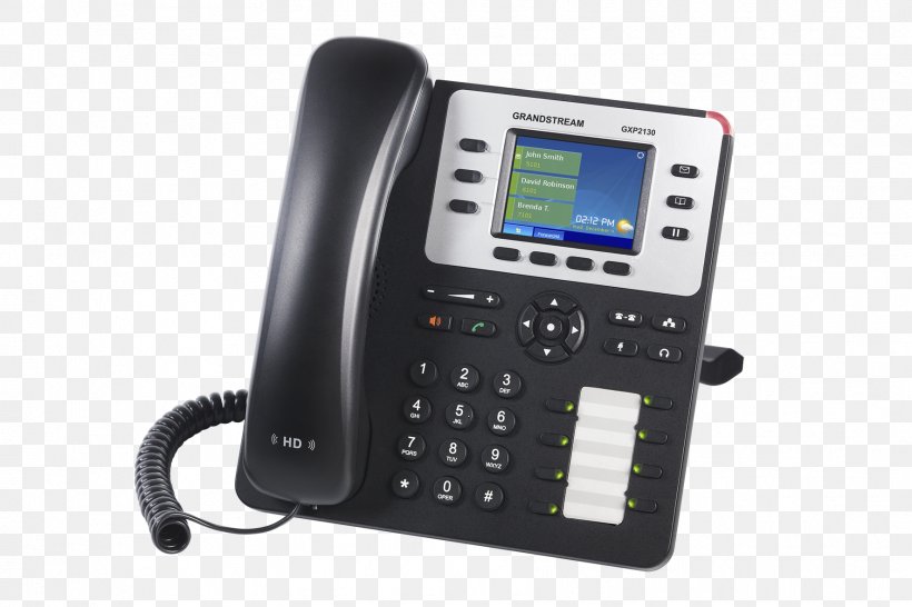 Grandstream Networks Grandstream GXP2130 VoIP Phone Grandstream GXP1625 Telephone, PNG, 1772x1181px, Grandstream Networks, Answering Machine, Communication, Corded Phone, Electronics Download Free