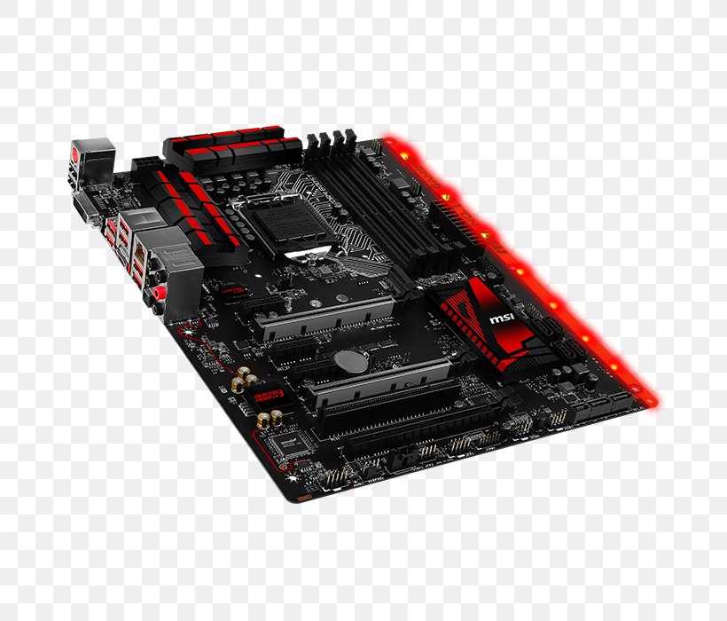 Intel LGA 1151 MSI Z170 Gaming Pro Motherboard, PNG, 700x700px, Intel, Asus Z170a, Atx, Computer Component, Computer Hardware Download Free