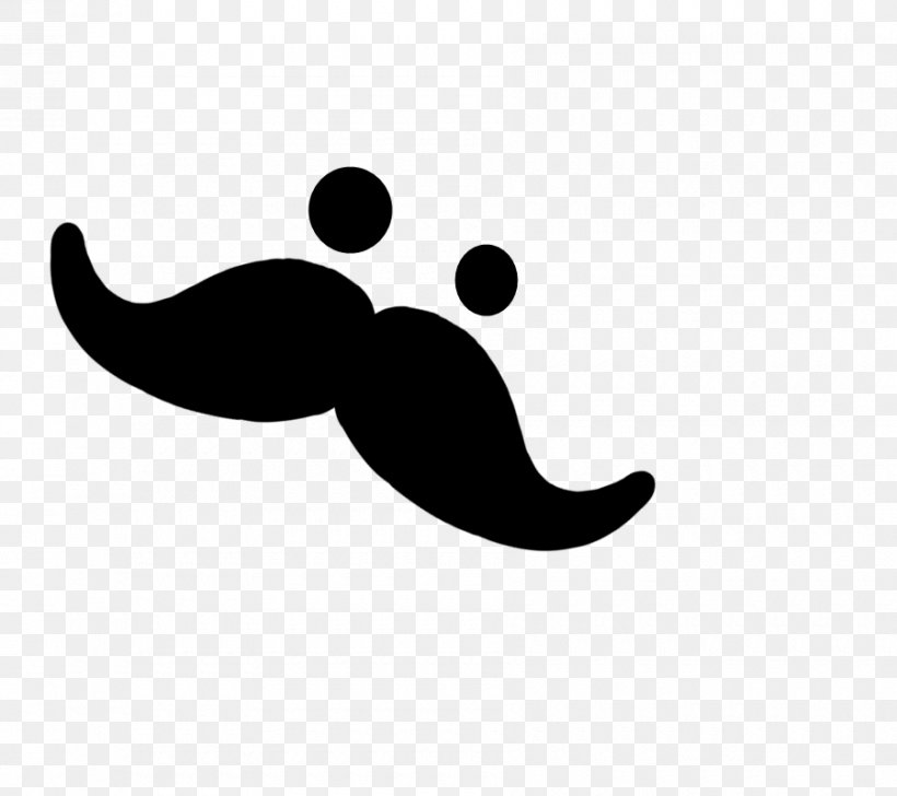 Moustache Desktop Wallpaper Clip Art, PNG, 900x800px, Moustache, Art, Beard, Black And White, Logo Download Free