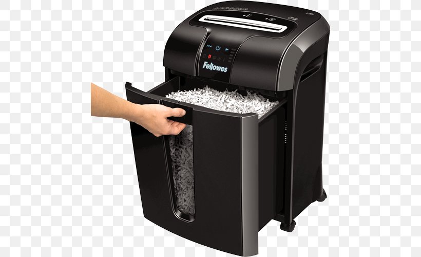 Paper Shredder Fellowes Brands Office Paper Clip, PNG, 500x500px, Paper Shredder, Credit Card, Fellowes Brands, Office, Office Supplies Download Free