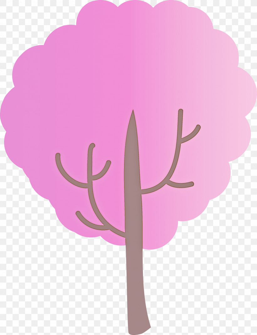 Pink Tree Plant Flower Magenta, PNG, 2305x3000px, Pink, Flower, Magenta, Plant, Tree Download Free