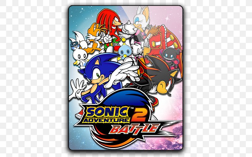 Sonic Adventure 2 Battle Sonic Battle Shadow The Hedgehog, PNG, 512x512px, Sonic Adventure 2, Art, Cartoon, Chao, Doctor Eggman Download Free