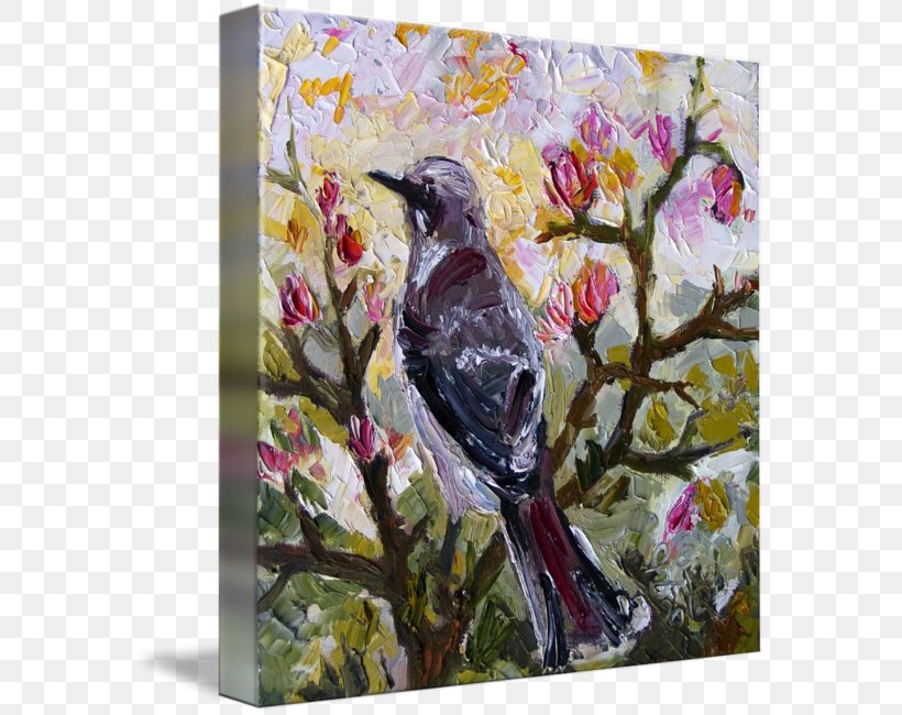 Watercolor Painting Canvas Print Oil Painting, PNG, 576x650px, Painting, Art, Beak, Bird, Branch Download Free