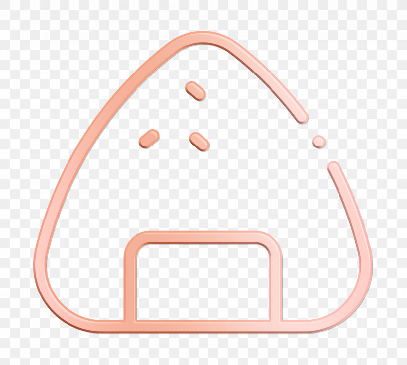 International Food Icon Onigiri Icon, PNG, 1228x1102px, International Food Icon, Nose, Pink Download Free