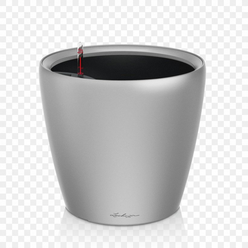 Lechuza Flowerpot Classico LS Premium Complete Kit Classico Self-Watering Plastic Pot Planter Lechuza Color White Metallic Color, PNG, 1700x1700px, Flowerpot, Black, Coffee Cup, Color, Cup Download Free