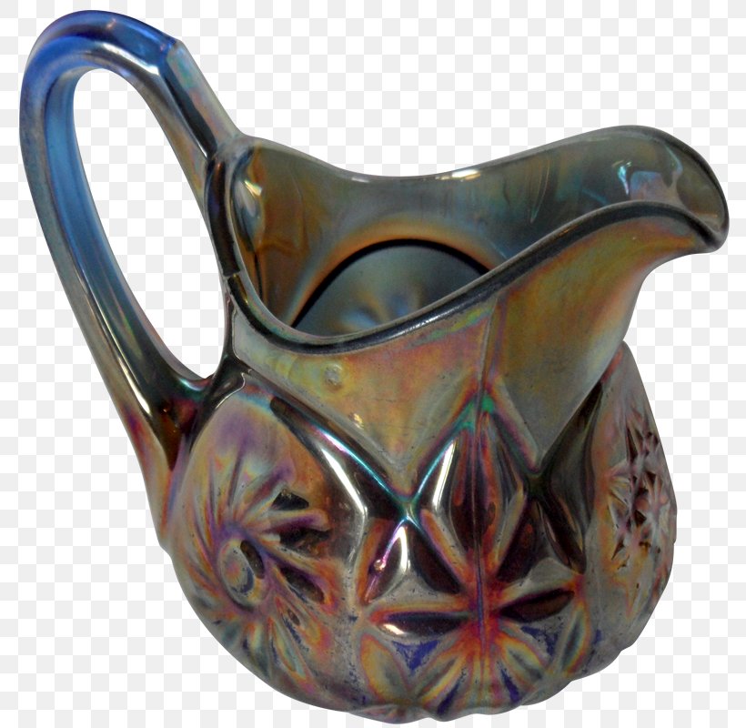 Riihimäki Pitcher Carnival Glass Ceramic, PNG, 800x800px, Pitcher, Artifact, Carnival Glass, Ceramic, Creamer Download Free